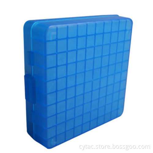 100 Rounds Plastic Ammo Case L12xW12xH4.5cm